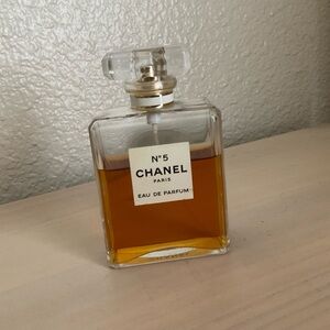 USED VINTAGE Chanel No 5 Eau de Parfum 3.4 fl oz/100 ml